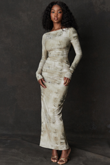 Lanetta Feminine Printed Maxi Dress | Dress In Beauty