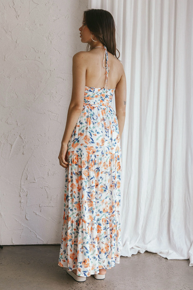 Asiah Halter Neck Maxi Dress | Dress In Beauty