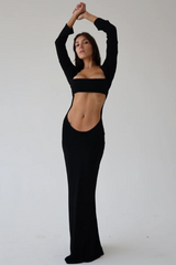 Black Grande Finale Gown | Dress In Beauty