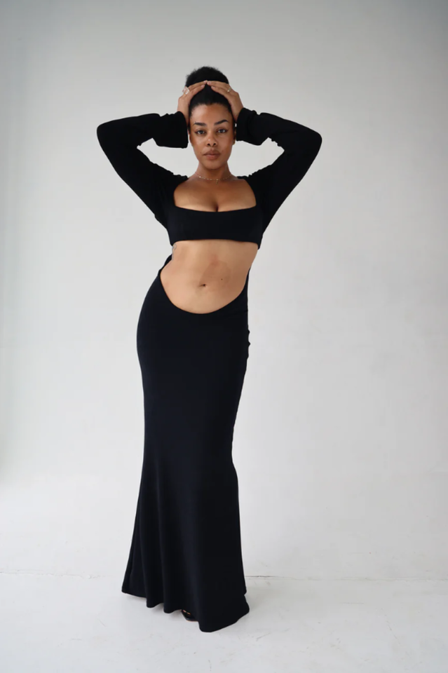 Black Grande Finale Gown | Dress In Beauty