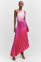 Asymmetrical Pleated Dress | Dress In Beauty