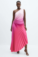 Asymmetrical Pleated Dress | Dress In Beauty