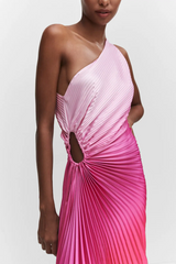 Asymmetrical Pleated Dress | Dress In Beauty