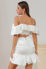 Lucra Satin Top & Mermaid Skirt Set | Dress In Beauty