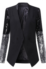 Blazer With Sequins Sleeve | Dress In Beauty