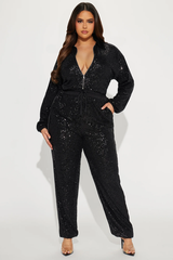 Only Your Sparkle Sequin Jumpsuit | Dress In Beauty