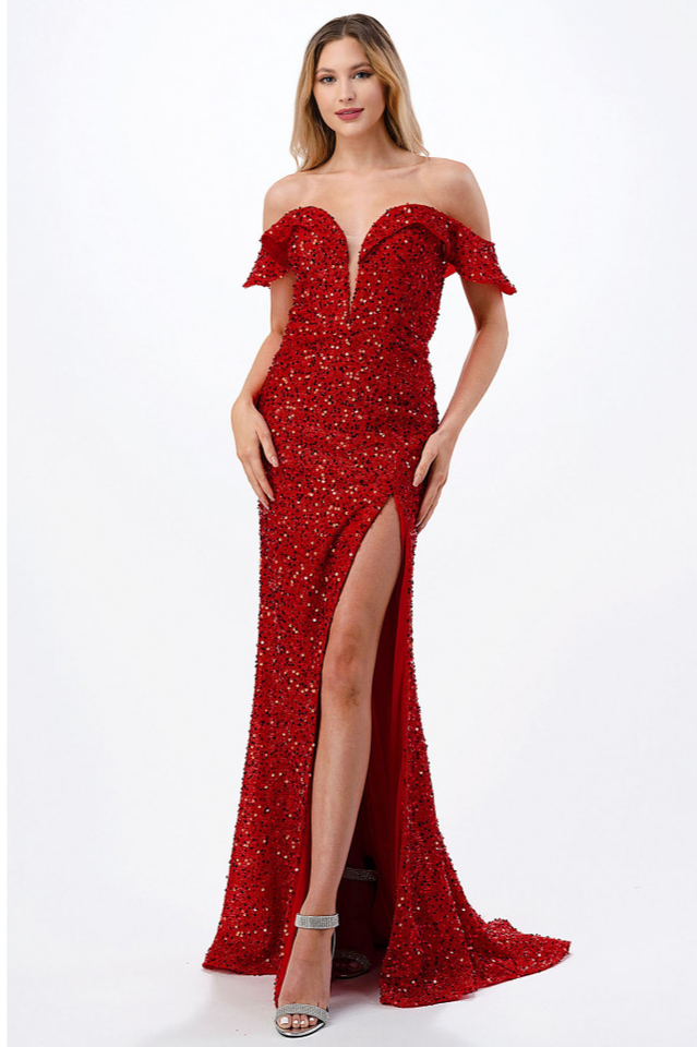 Cinderella Divine CH167 Sequin Dress | Dress In Beauty