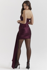 Loubella Mulberry Mini Dress | Dress In Beauty