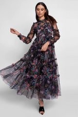 Georgina Ruffle Maxi Dress | Dress In Beauty