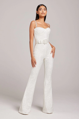 Lucinda Gold Jumpsuit | Dress In Beauty