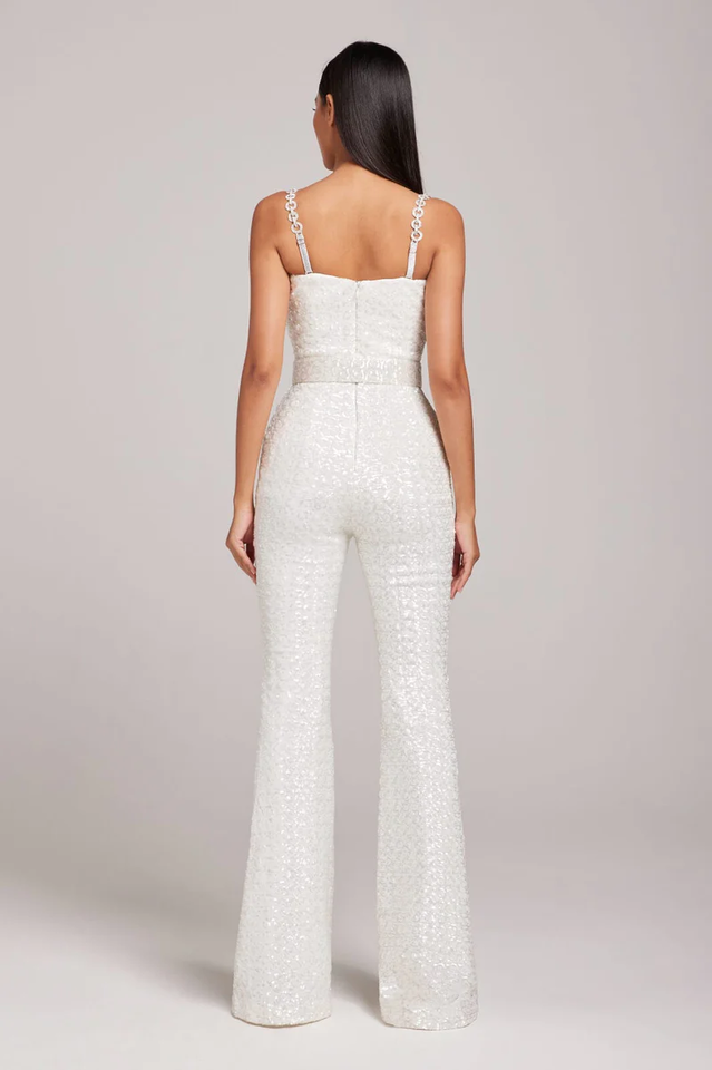 Lucinda Gold Jumpsuit | Dress In Beauty