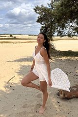 Ariya Lace Up Playsuit | Dress In Beauty