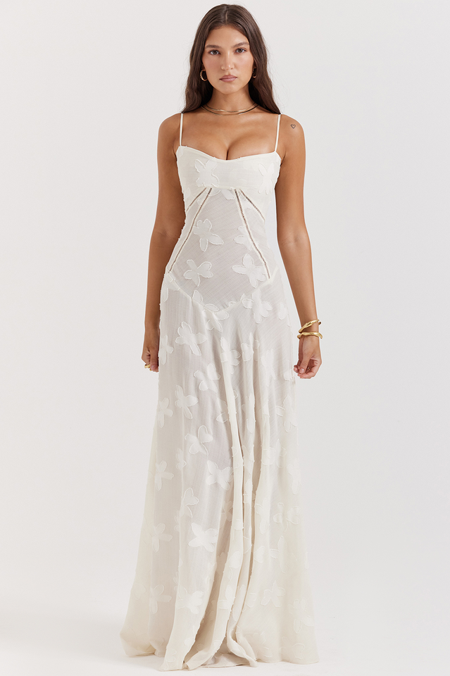 Serena Vintage Black Printed Maxi Dress | Dress In Beauty