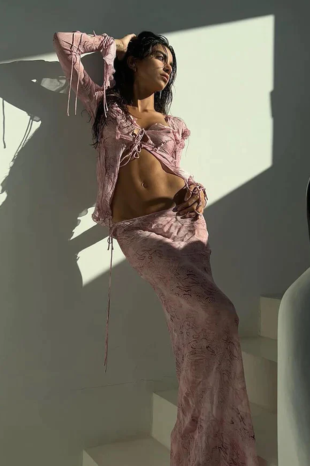 Cobra Blouse + Skirt Set | Dress In Beauty