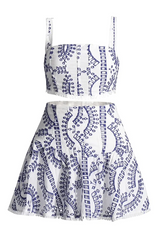 Cora Crop Top + Skirt Set | Dress In Beauty