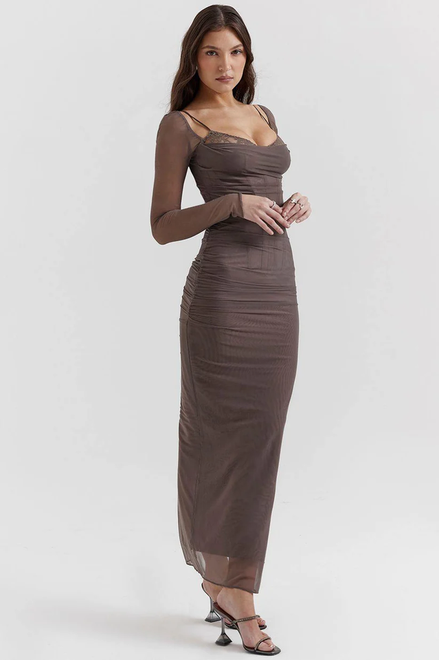 Katarina Black Maxi Dress | Dress In Beauty