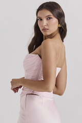 Georgie Ballerina Pink Strapless Corset | Dress In Beauty