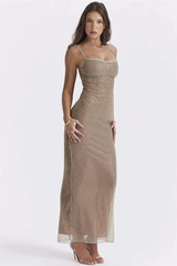 Sparkle Sequined Fit Maxi Dress | Dress In Beauty