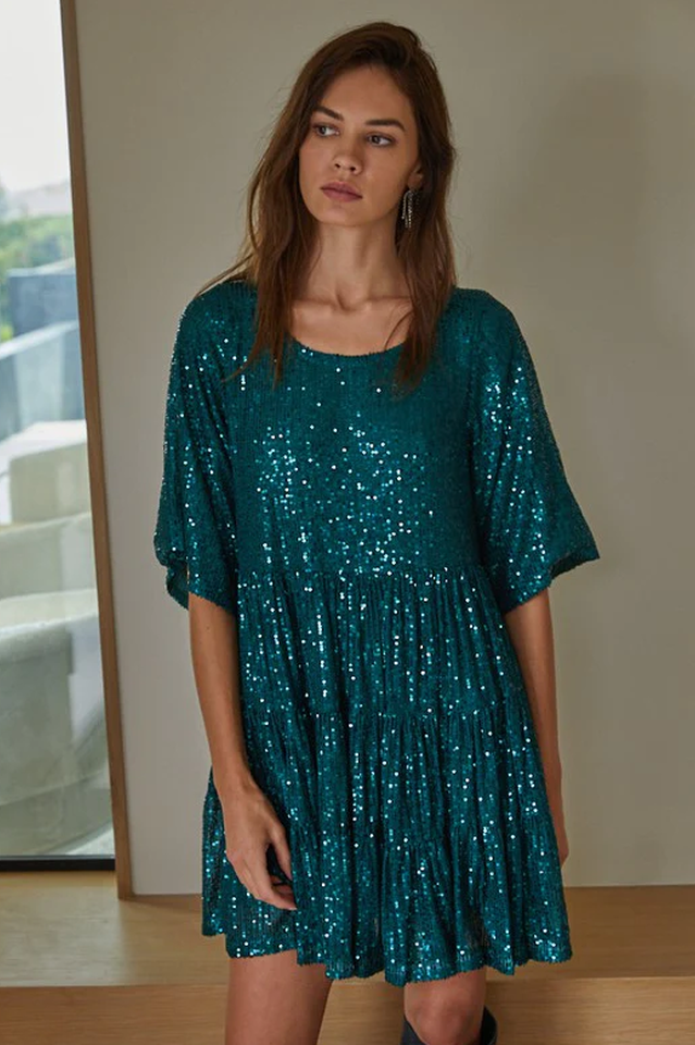 My Queen Sequin Baby Doll Dress | Dress In Beauty My Queen Sequin Baby Doll Dress | Dress In Beauty