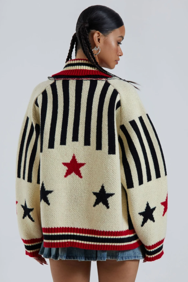 Team 23 Knitted Zip Through | Dress In Beauty