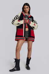 Team 23 Knitted Zip Through | Dress In Beauty