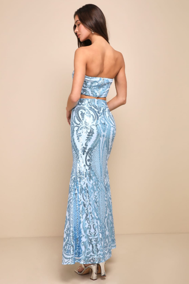 Flashy Fascination Sequin Dress Set | Dress In Beauty