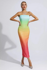 Regina Multicolored Sequin Bodycon Dress | Dress In Beauty