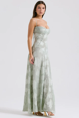 Serena Vintage Black Printed Maxi Dress | Dress In Beauty