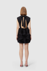 Rose Applique Mini Dress | Dress In Beauty