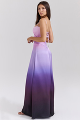 Anabella Black Lace Up Maxi Dress | Dress In Beauty