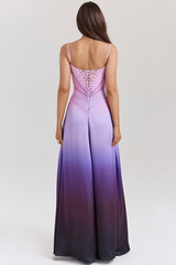 Anabella Black Lace Up Maxi Dress | Dress In Beauty