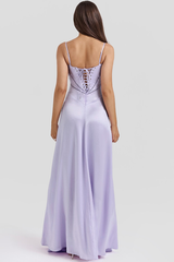 Anabella Black Lace Up Maxi Dress | Dress In Beauty