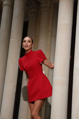 Adela Cut-out Bowknot Mini Dress | Dress In Beauty