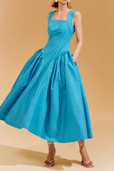 Anna Square Neck Midi Dress | Dress In Beauty