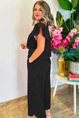 Textured Ruffle Set