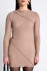 Celaena Long-Sleeve Mini Dress