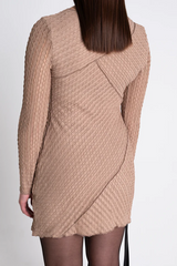 Celaena Long-Sleeve Mini Dress