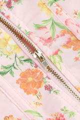 Clarabelle Pink Meadow Print Cotton Sundress | Dress In Beauty