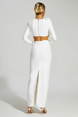 Dellis Flower Bandage Skirt Set