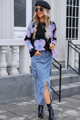 Jacquard Knit Sweater | Dress In Beauty