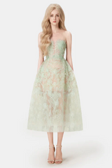 Pink Beaded Lace Dress | Dress In Beauty