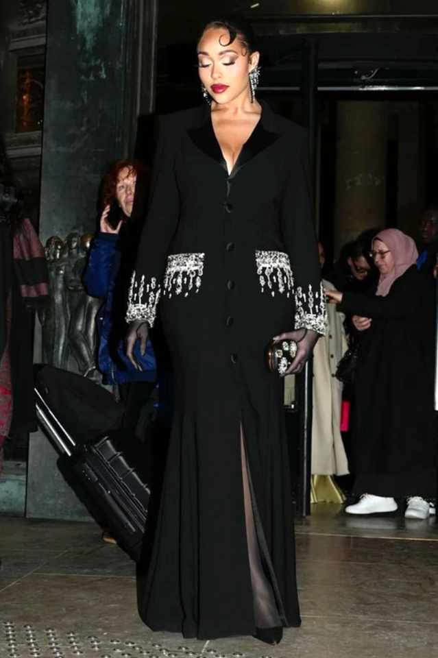 Crystal Sequin Maxi Coat Dress | Dress In Beauty
