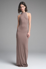 SKIMS Halter Long Dress | Dress In Beauty