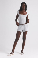 SKIMS Cotton Jersey Scoop Neck T-Shirt