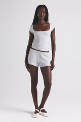 SKIMS Cotton Jersey Scoop Neck T-Shirt