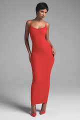 SKIMS Fits Everybody Lace Slip Dress