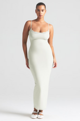 SKIMS Fits Everybody Lace Slip Dress