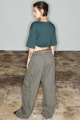 OPEN YY Rolled Waist Cargo Pants