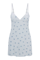 SKIMS Velvet Lace Slip Dress