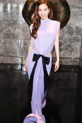 Manon Bowknot Cut-Out Maxi Dress